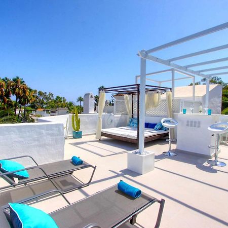 1108 Beachfront 2 Apartments With Roofterrace 80Mtrgt Beach 3 Pools Marbella Exteriér fotografie
