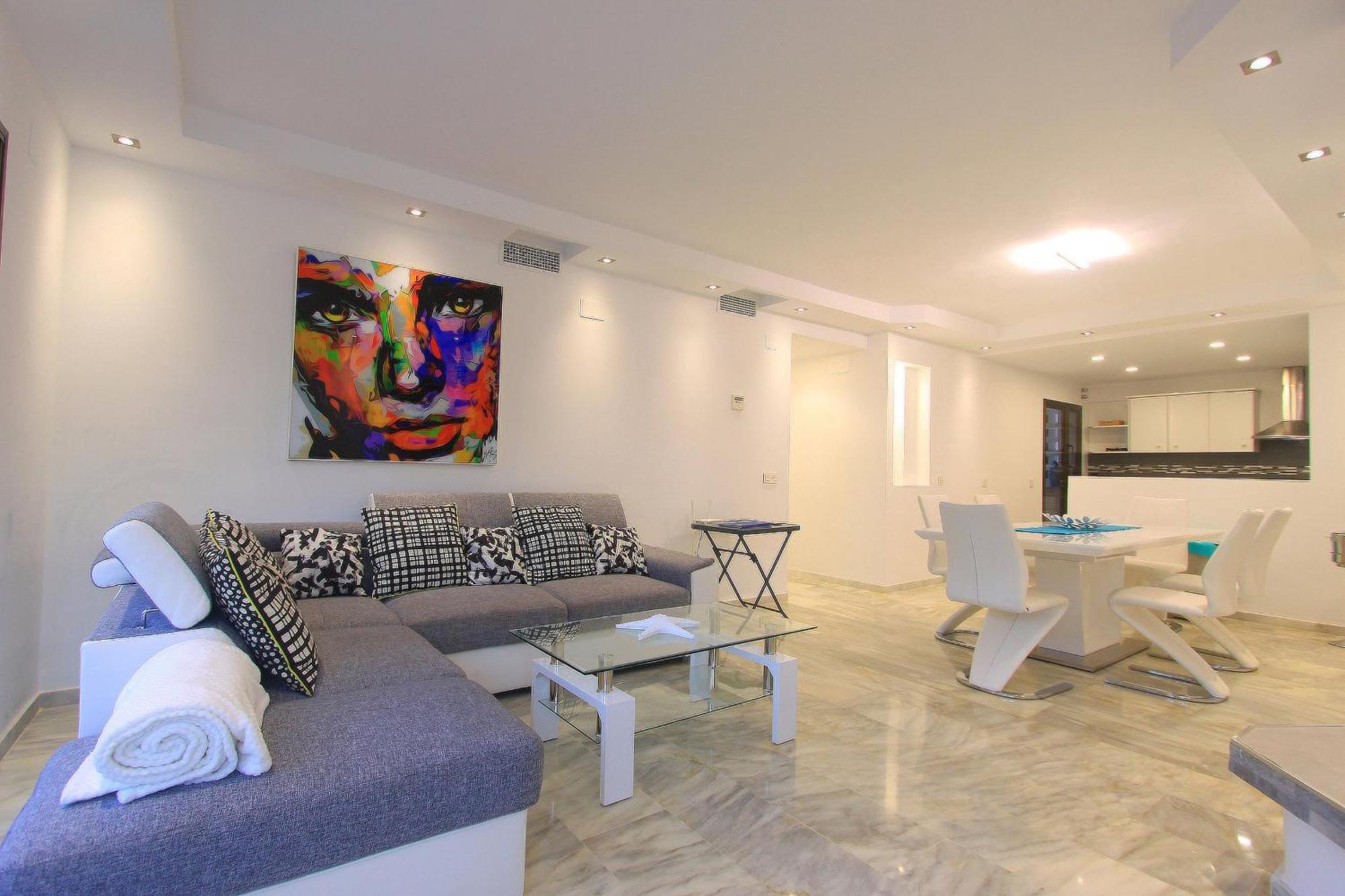 1108 Beachfront 2 Apartments With Roofterrace 80Mtrgt Beach 3 Pools Marbella Exteriér fotografie