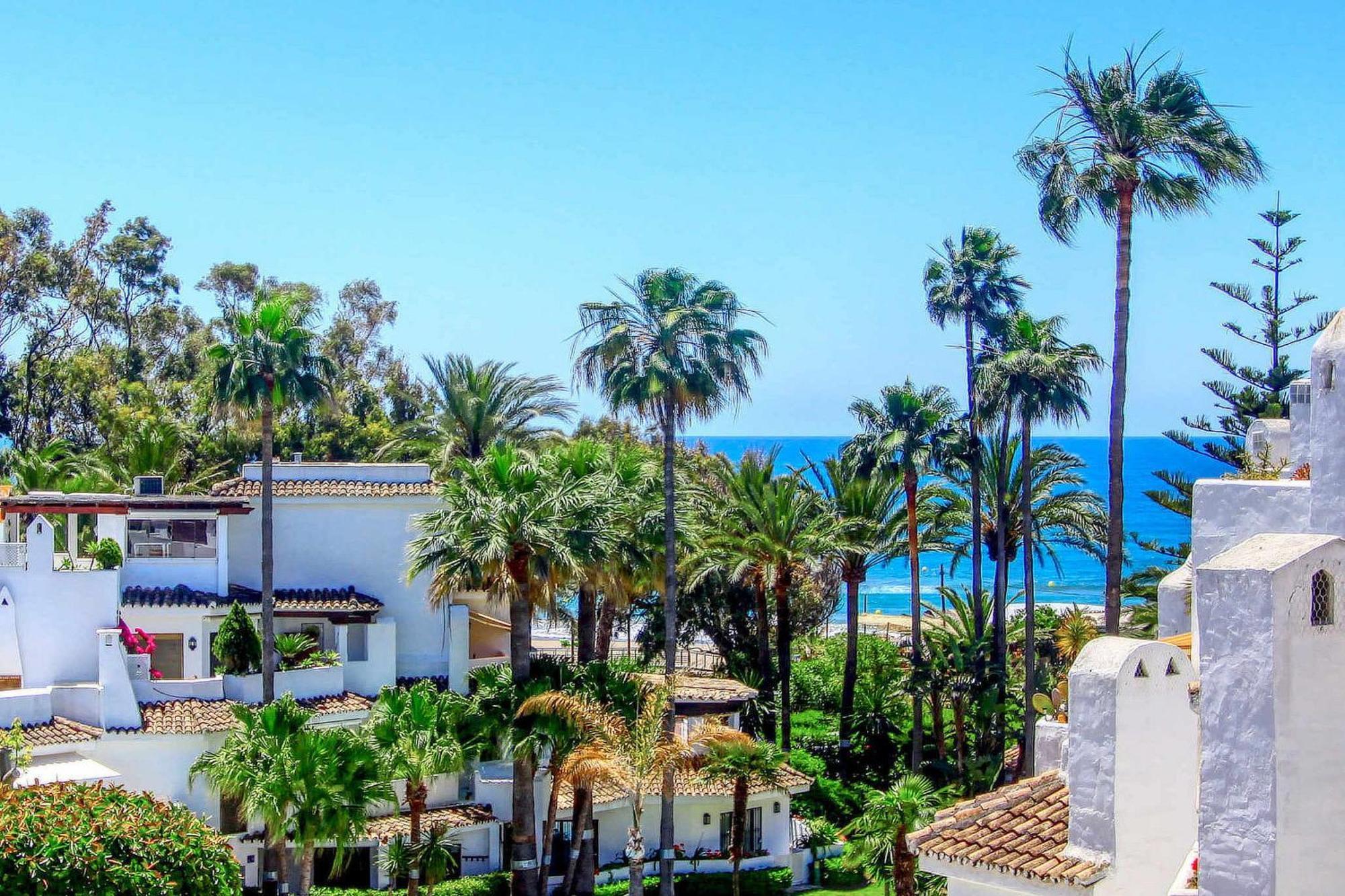 1108 Beachfront 2 Apartments With Roofterrace 80Mtrgt Beach 3 Pools Marbella Exteriér fotografie