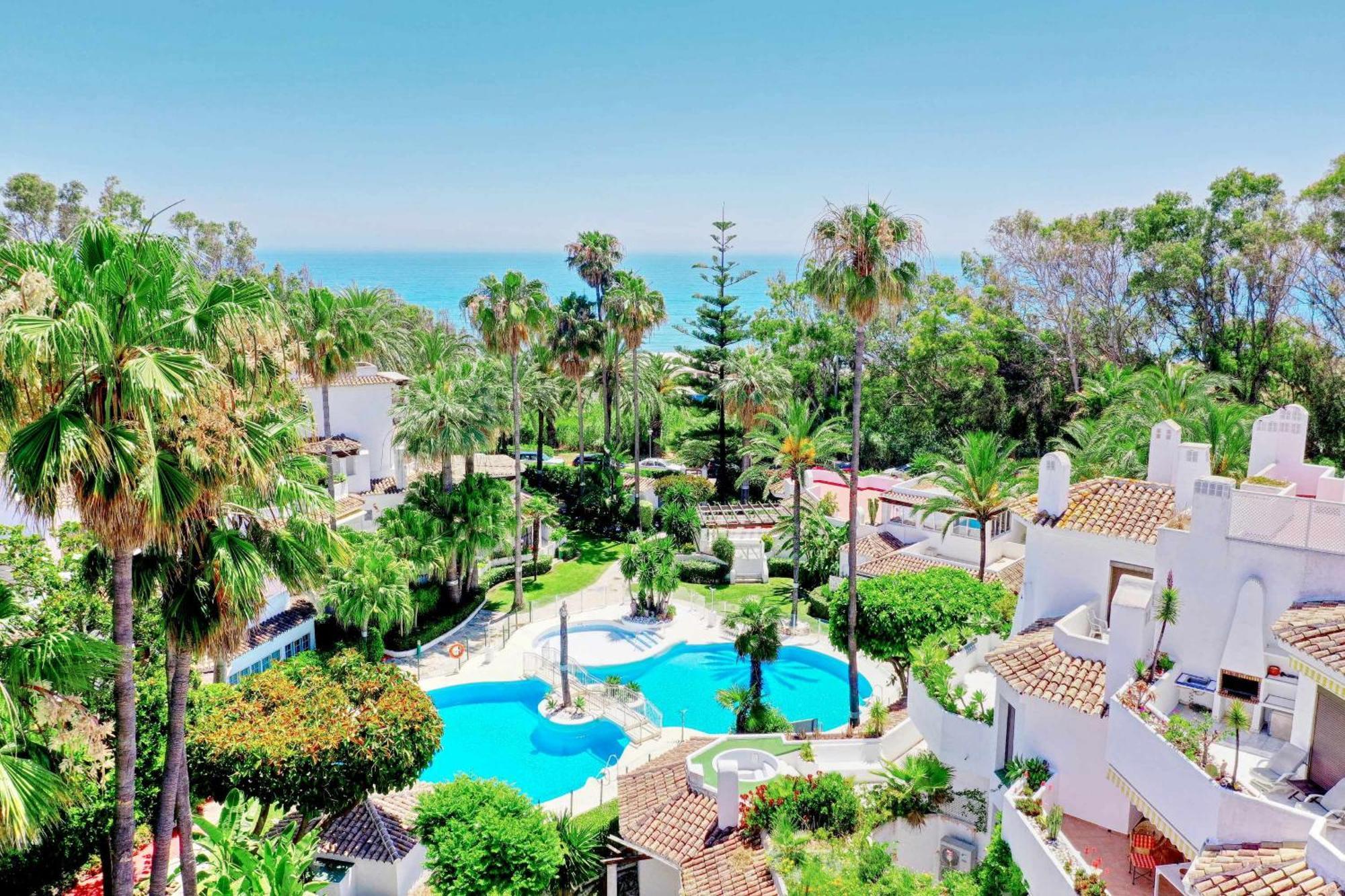 1108 Beachfront 2 Apartments With Roofterrace 80Mtrgt Beach 3 Pools Marbella Exteriér fotografie