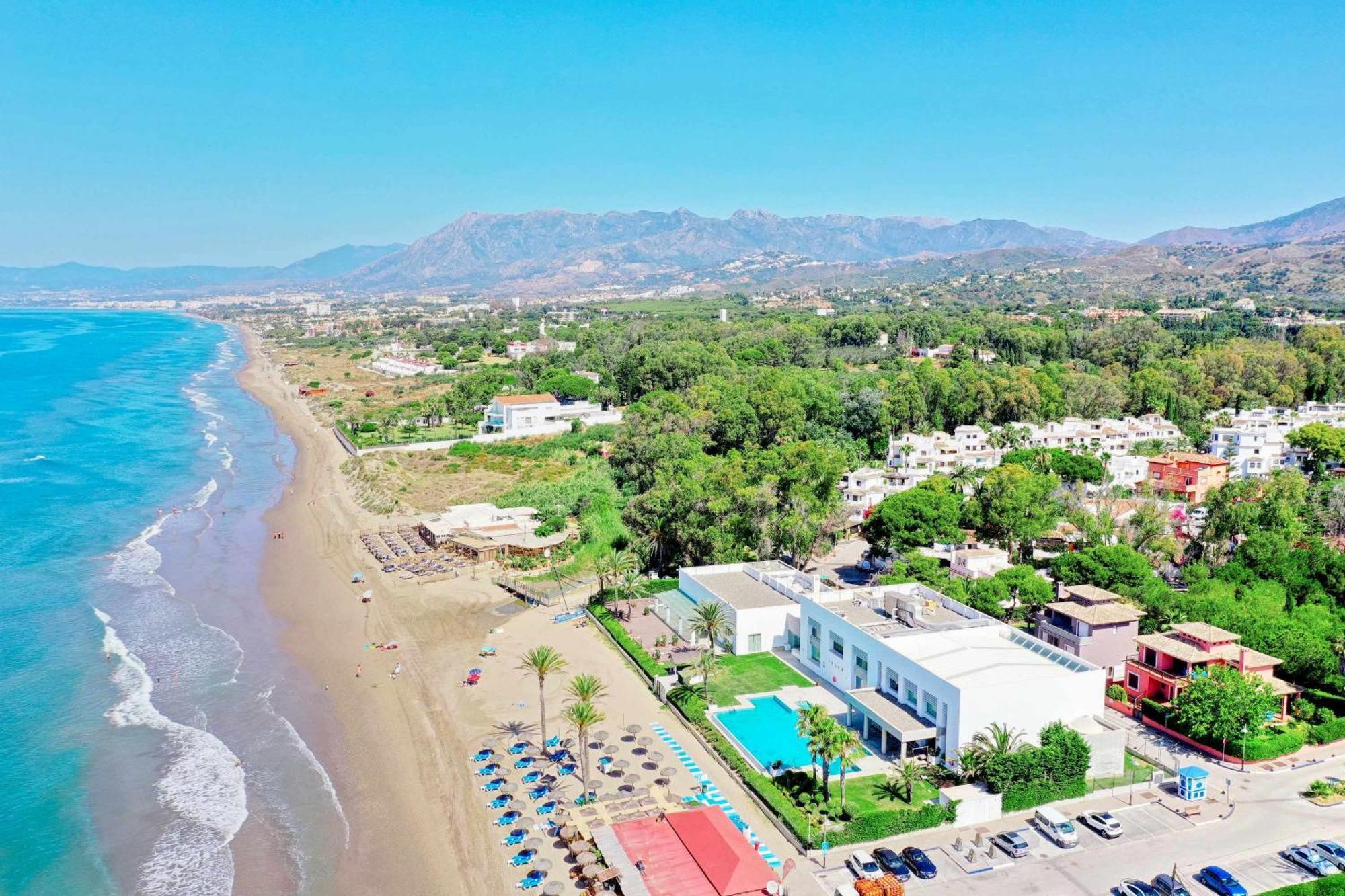 1108 Beachfront 2 Apartments With Roofterrace 80Mtrgt Beach 3 Pools Marbella Exteriér fotografie